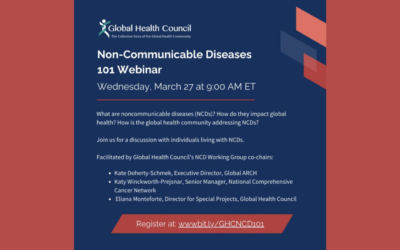 Non-Communicable Diseases 101 Webinar